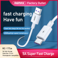 Remax Join Us   RC-175a wholesale TPE 22.5W type c strong fast usb charge data cable